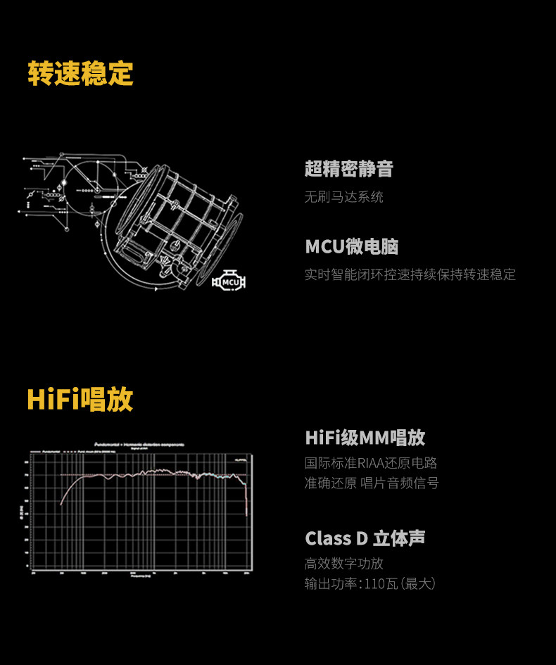 后现代 梵高 专业级留声机